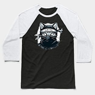 Ninja cat - silent paws Baseball T-Shirt